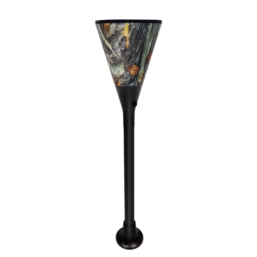 Solar Fire Cup Flame Balze Lawn Wall Decoration Lantern Lamp Light ISO9001