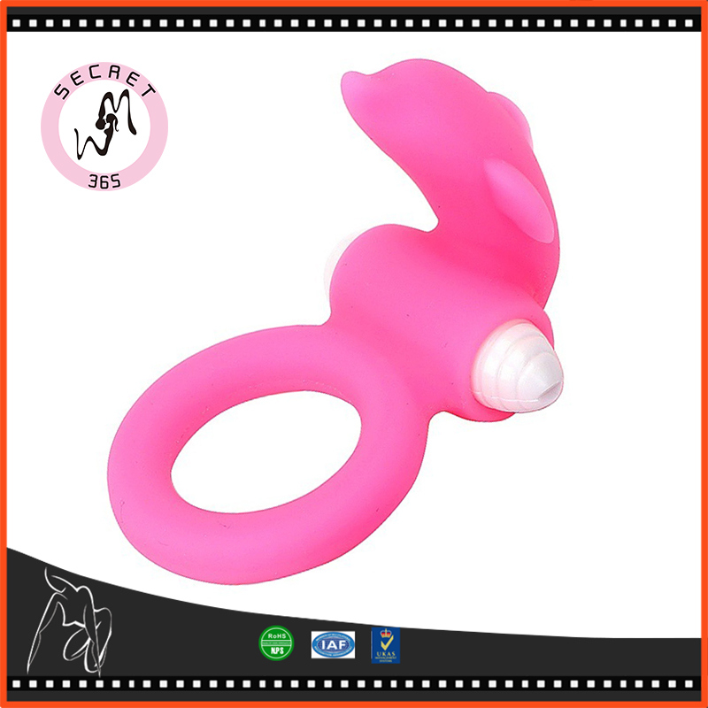 Dolphin Vibrating Cock Ring Delay Ejaculation Clitoris Stimulator Adult Sex Toys for Couple Penis Rings Vibrator