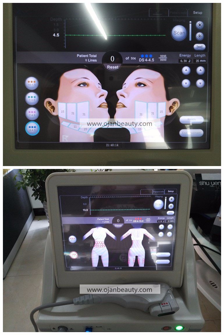 2017 New Professional Skin Rejuvenation Hifu Beauty Machine