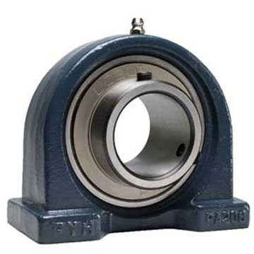 2 Bolts Ucpa211-34 Cast Housed Pillow Block Bearing Unit, 2-1/8in, Housing PA211 with Insert Ball Bearing UC211-34