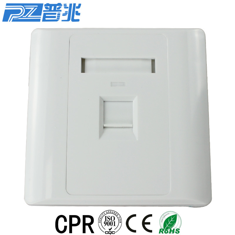 Cat5e Face Plate/Faceplate RJ45 Network Patch Cord Panel