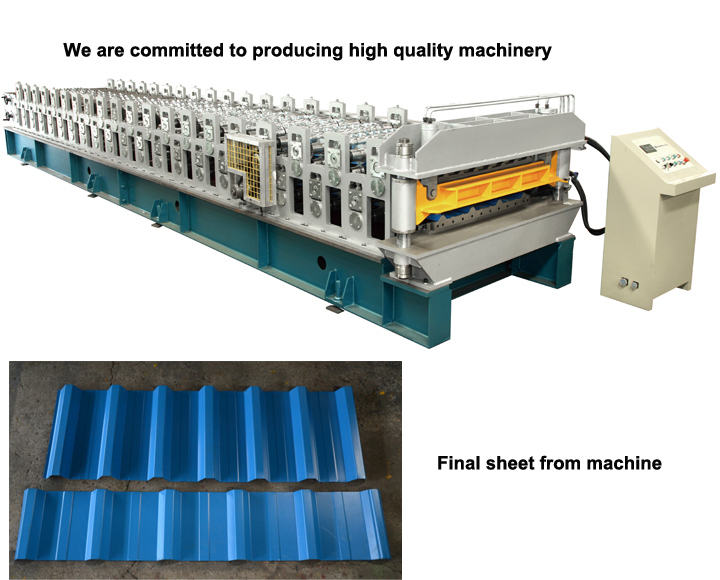 Double Layer Steel Profile Roll Forming Machine