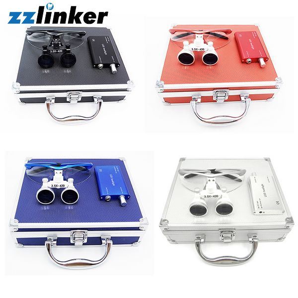 Lk-T04 Colorful Dental Loupe with Light