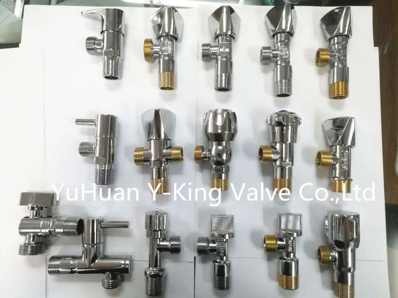 High Quality Factory Sales Brass Angle Ball Valve (YD-5009)