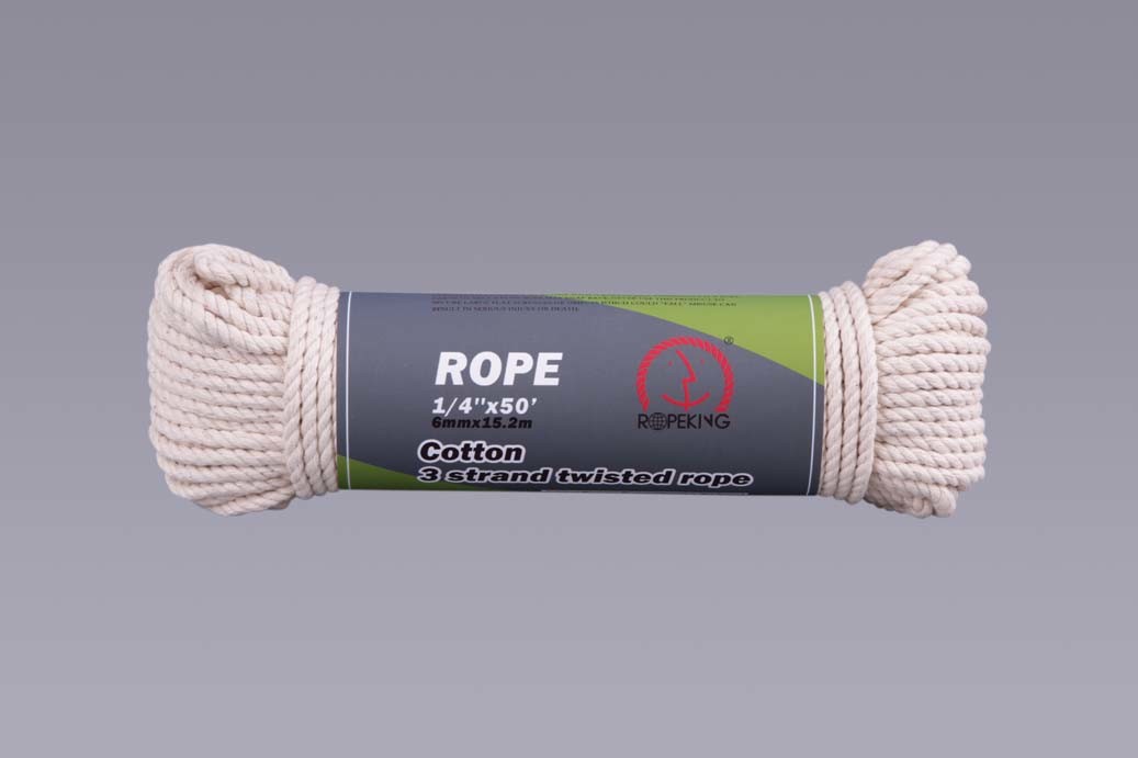 Cotton 3 Strand Twist Rope