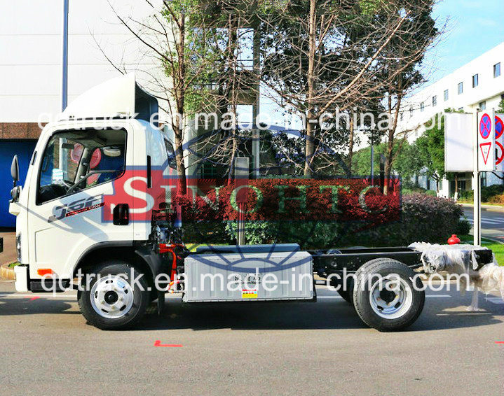 Electric cargo truck with 260km range, 4X2 electric cargo truck