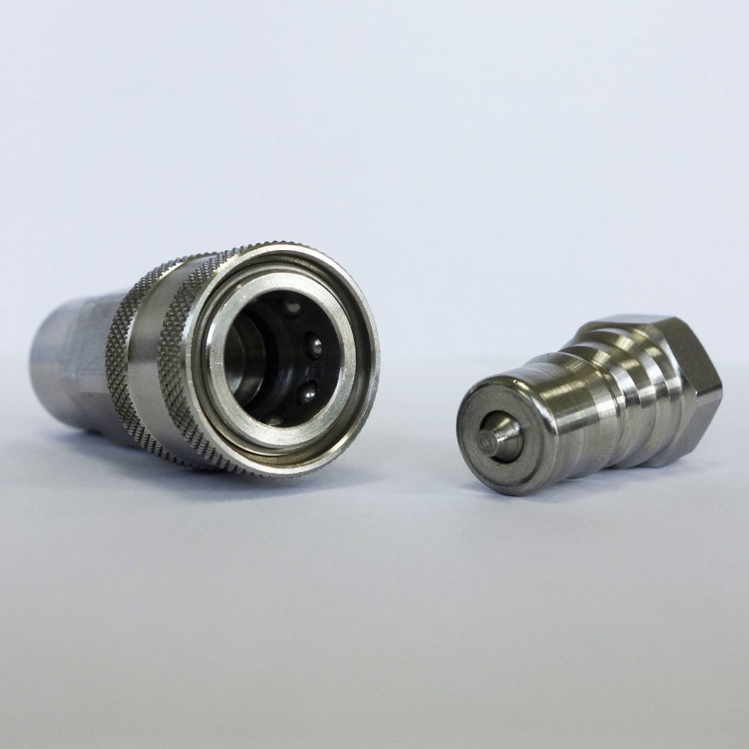 Nwb Series SS304 /316L Hose Fitting Hydraulic Quick Coupling (stainless steel)