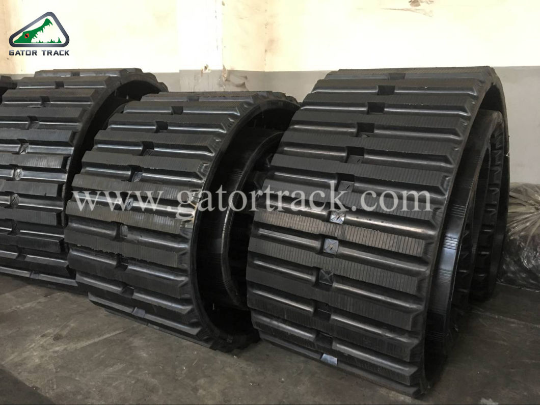 800X125X80 Dumper Track Replacement Big Rubber Track for Morooka Mst2000