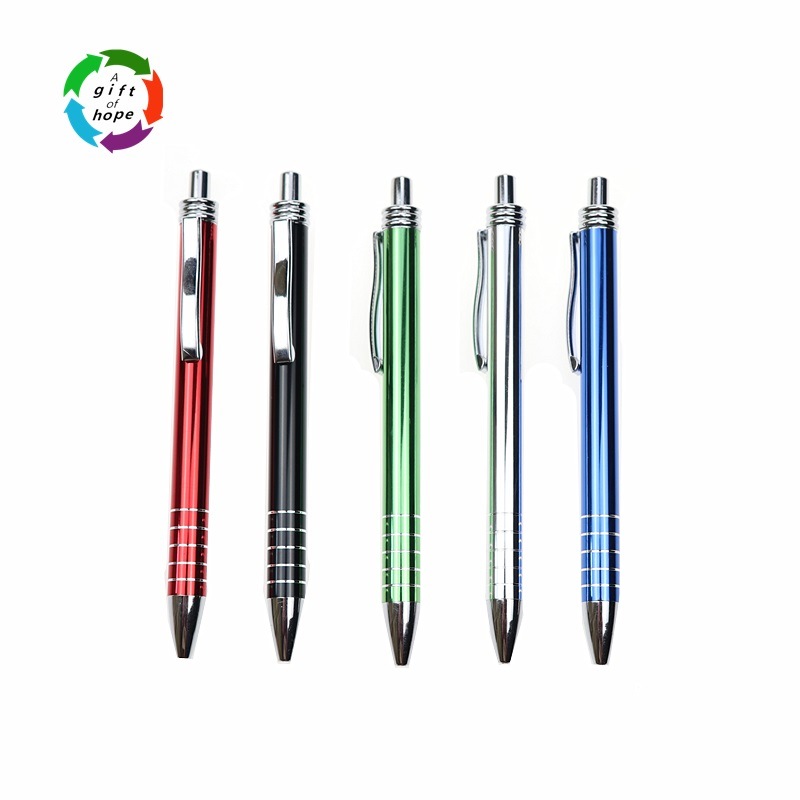 Aluminum Ball Pen Office Stationery for Promotional Gift