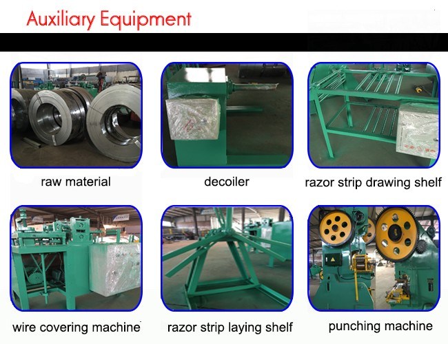 Nine Strips Razor Wire Machine with Factory Price