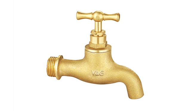 High Quality Inig&Watermark Aproved Brass Color Brass Bibcock