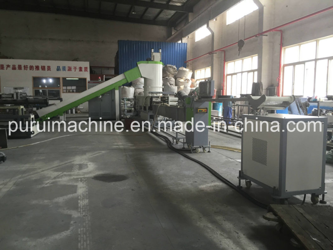 Plastic Recycling Granulating machine with Strand Cutting