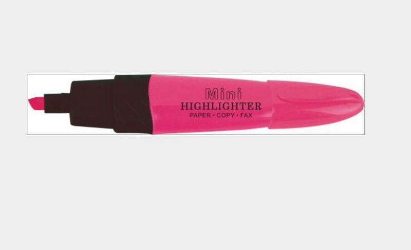 New Design Multi Colored Marker Pen Customized Rainbow Highlighter