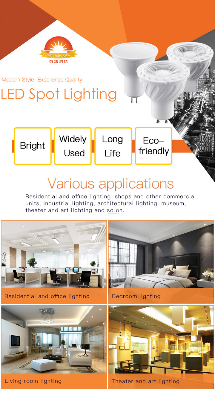 LED Spotlight MR16 LED Bulb Lighting GU10 3000K 5000K 3W 5W 7W