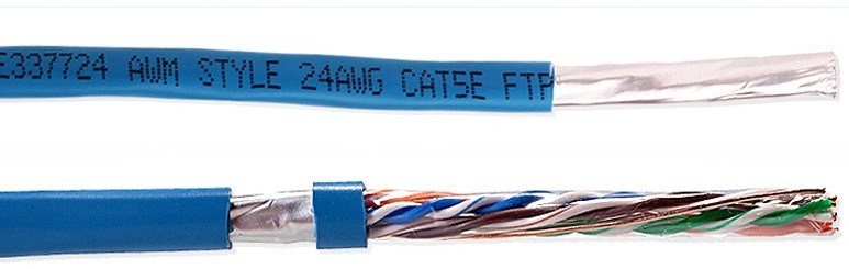 24AWG 4 Paris FTP Cat5e Cable LAN Cable Network Cable