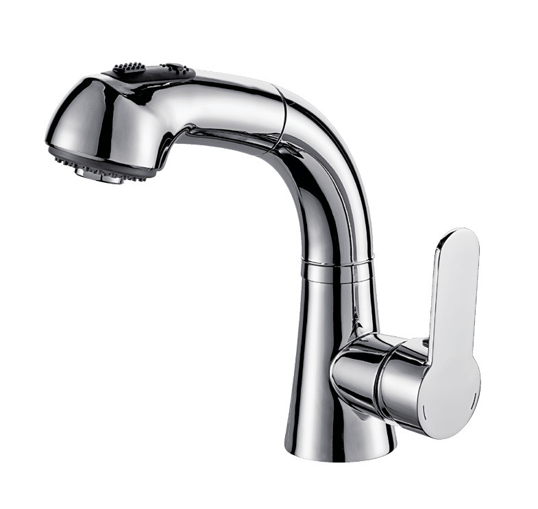 Mutifunction Chrome Color Put out Kitchen Faucet