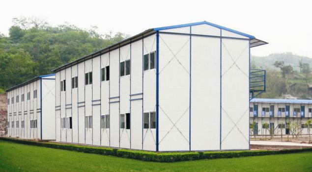 Good Quality Recyclable Convenient Installation Temporary House/Temporary Offices/Prefabricated House Kit