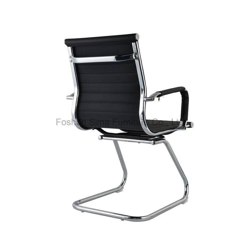 Foshan Office Furniture PU Conference Room Chair Without Wheels