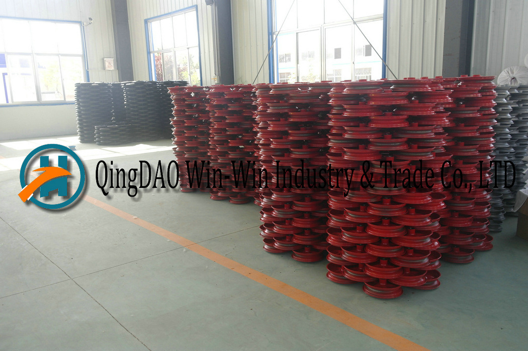 10 Inch Airless Rubber Wheel for Hand Trolley Made in China