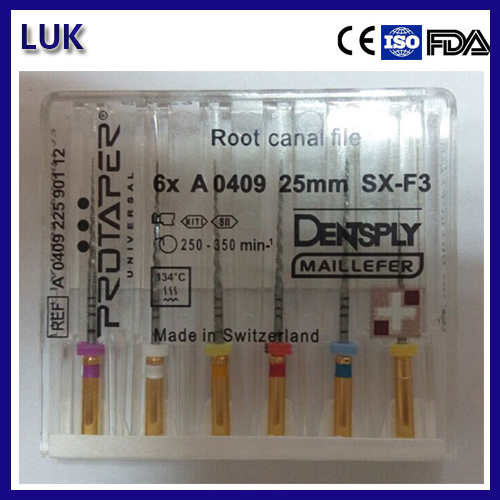 Hot Sale Dentsply Root Canal Files (Engine Use)