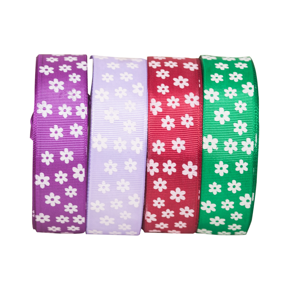 New Style Custom Printed Wholesale Grosgrain Pure Ribbon