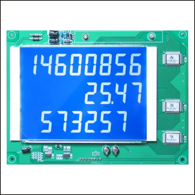 664 White LCD Display Board for Fuel Dispenser