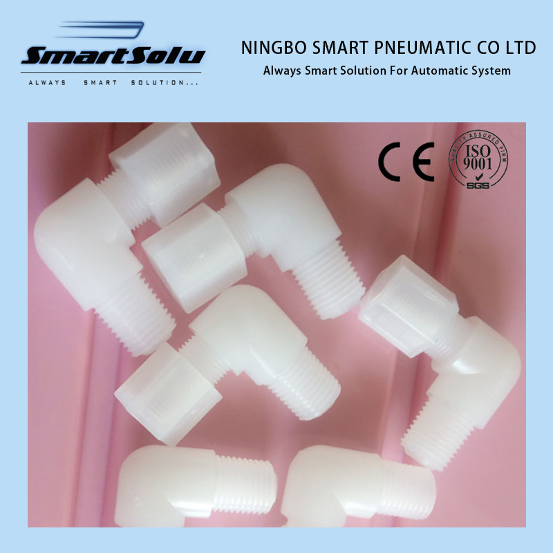 Plastic Material PVDF Compression Fittings