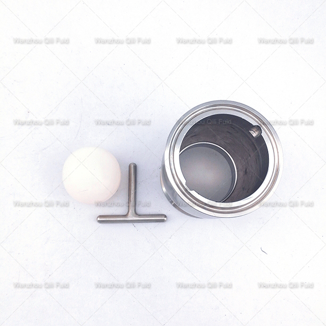 Stainless Steel Sanitary Check Valve Ball Type with Manual Drain