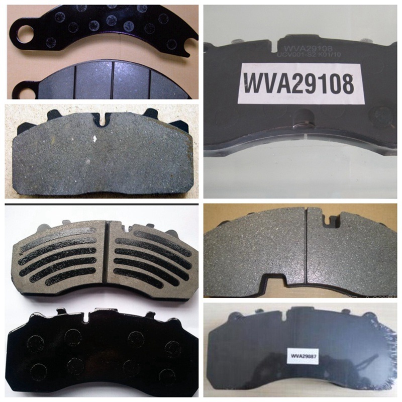 Wva29032 Truck and Bus Brake Pads with Steel Backing Plate