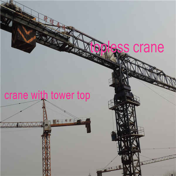 China Factory Offer Ce SGS Flat Top 12t Tower Crane