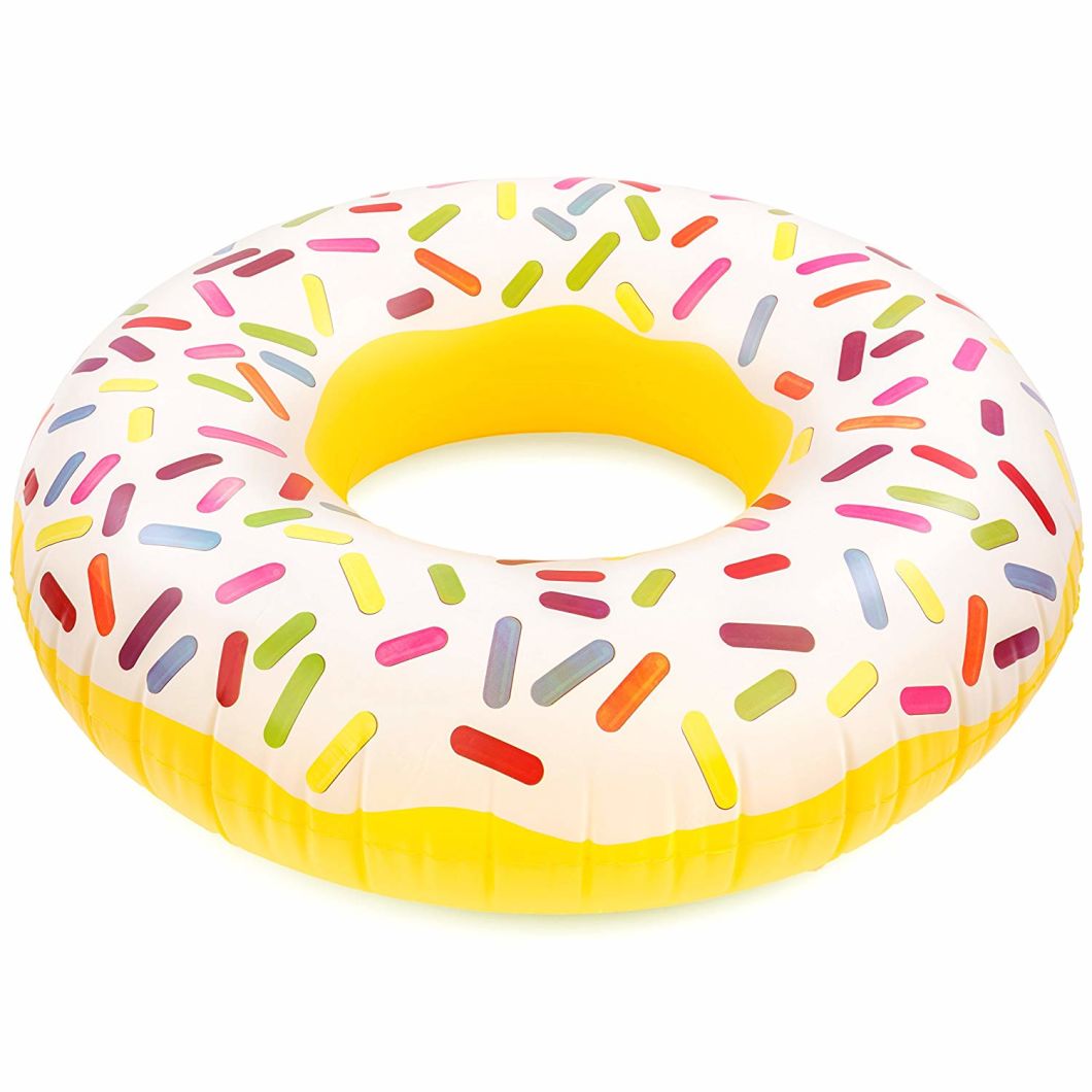 Giant Inflatable Swimming Pool Sprinkle Donut Pool Floats