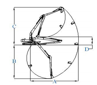 Doosan Excavator Long Reach Boom and Arm for Doosan Dx380/Dx480/Dx520