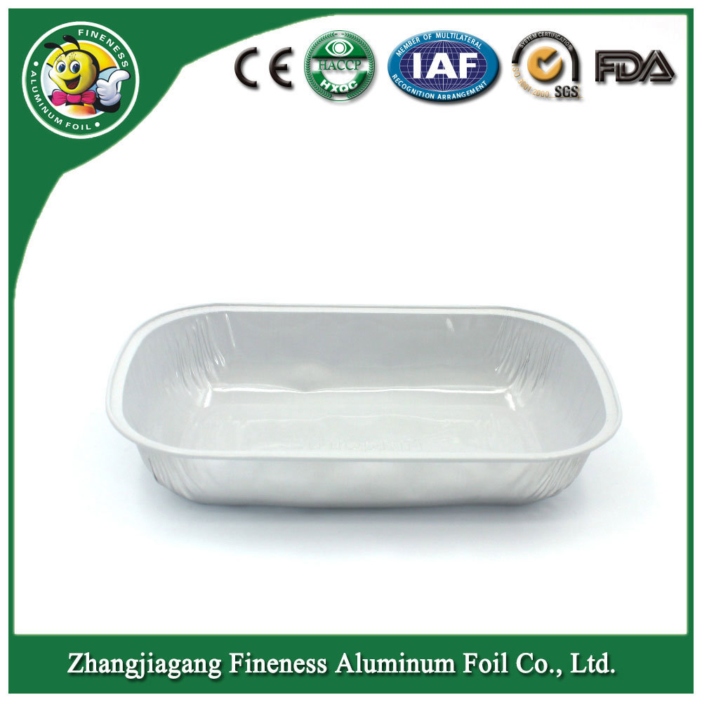 Hot Sell Food Packaging Aluminum Foil Container Without Wrinkle