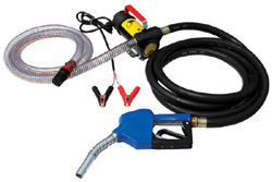 Wall or Tank Mounted Electric Diesel Fuel Dispensing Pump Kit 12V 24V Mini Oil Dispenser