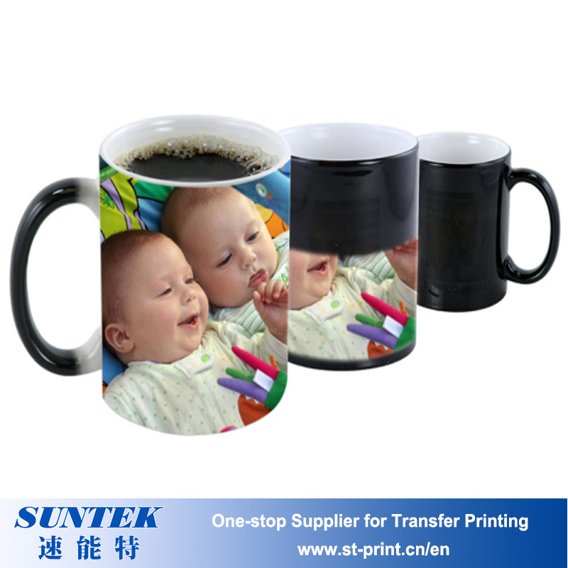 Popular Whole Color Changed Sublimation Magic Mugs