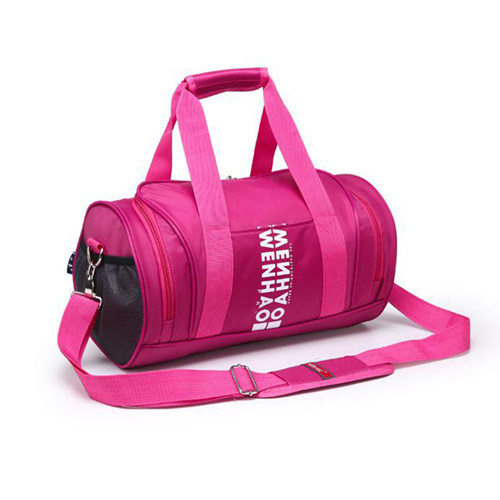 Purple Travel Gym Shoulder Leisure Outdoor Sports Fitness Duffle Bag