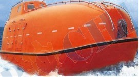 FRP Marine Fast Partially Enclosed Rescue Life Boat