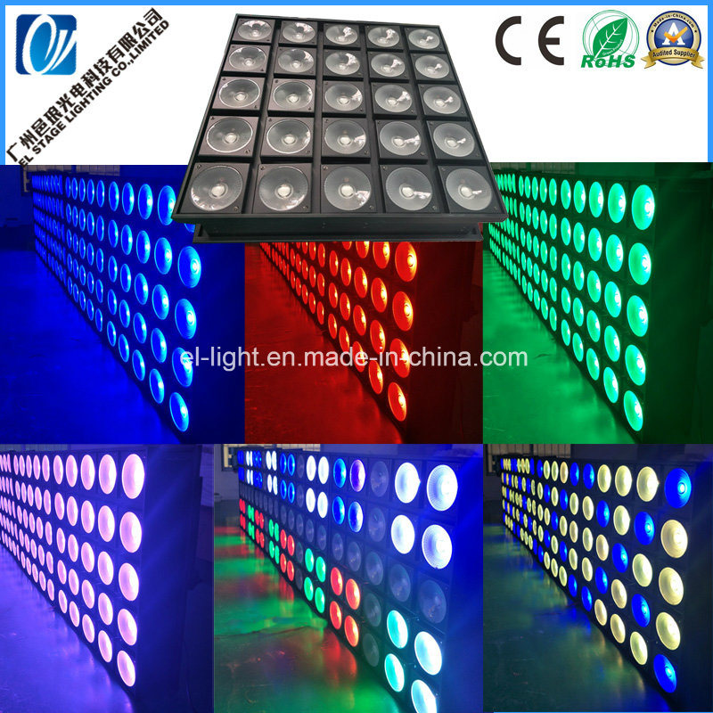 25*30W RGB 3in1 or White Color LED CREE Matrix Panel Beam DJ Lighting and LED Effect Light