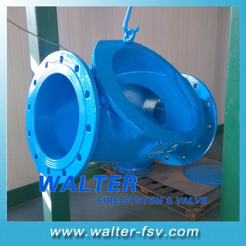 Cast Iron Rubber Flap Swing Check Valve for Water System