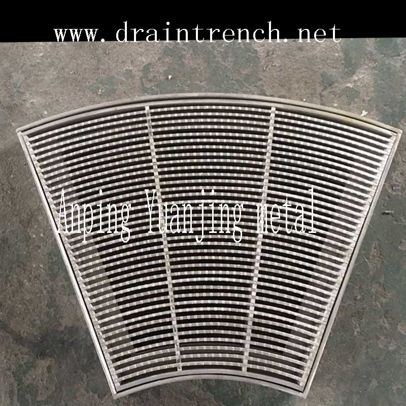 Stainless Steel Grating Shower Drainer with High Quality