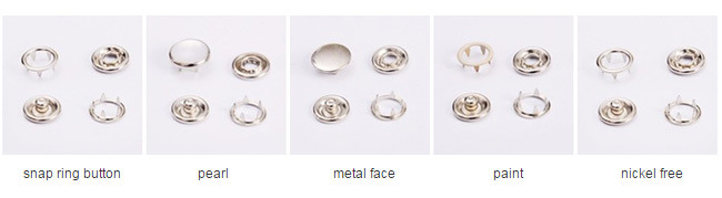 China Wholesale Metal Snap Ring Button