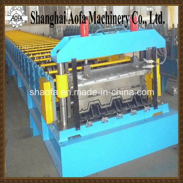 Effective Width1025mm Deck Floor Roll Forming Machine