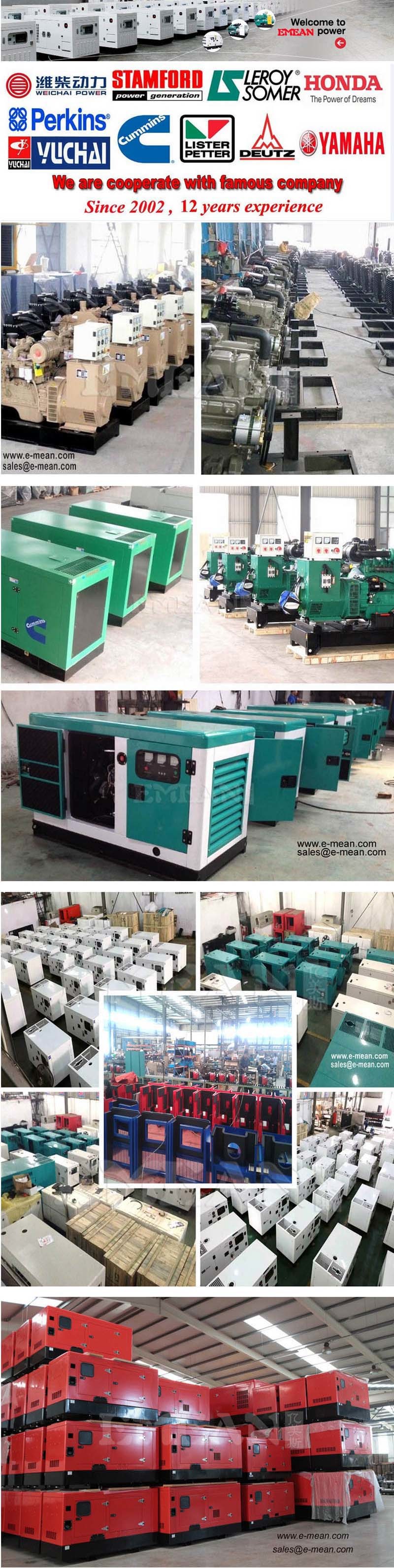 600kw/750kVA Silent Diesel Generator Set with 2 Years Guarantee