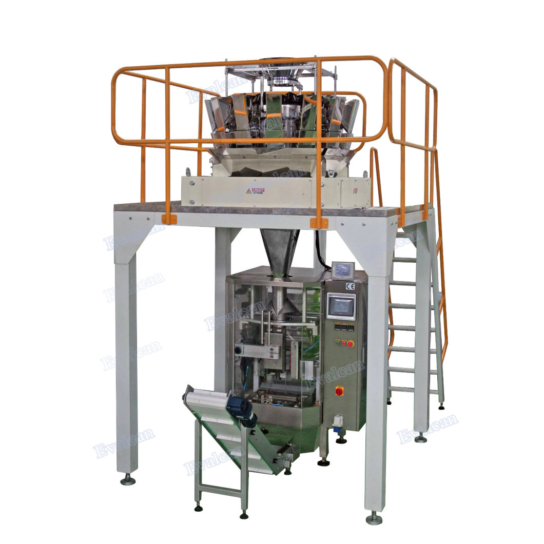 Weighing and Packaging Automatic Chips Snack Packing Machine