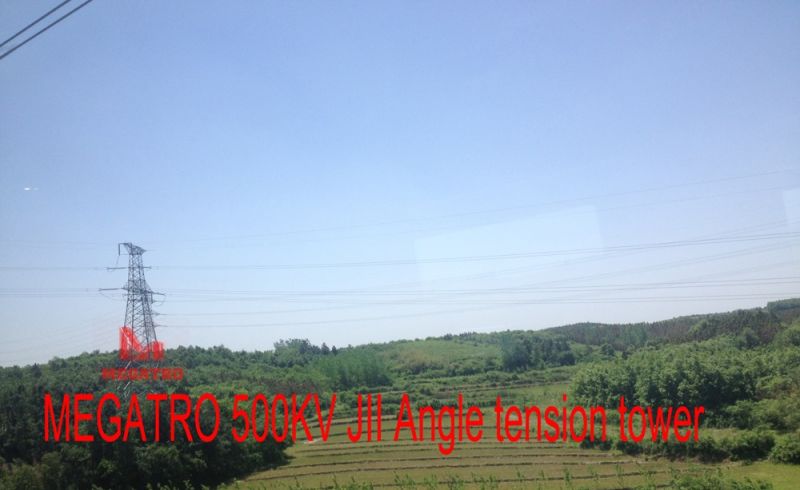 Megatro 500kv Transmission Line Jii GaN Type Angle Tension Tower