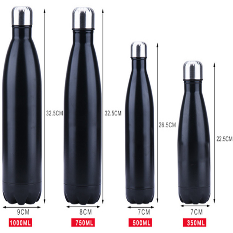 Stainless Steel Water Bottle Cola Bottle Vacuum Bottle Sport Bottle Flasks Thermos Mug Cups