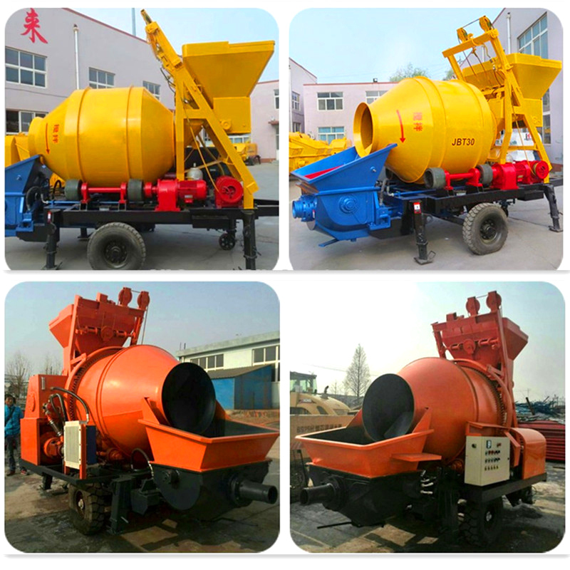 30m3 New Condition Mini Concrete Mixer Wth Pump