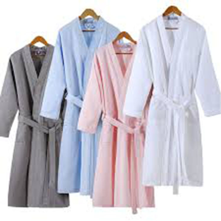 2018 Hot Selling Colorful Customized Cheap Cotton Terry Bathrobe