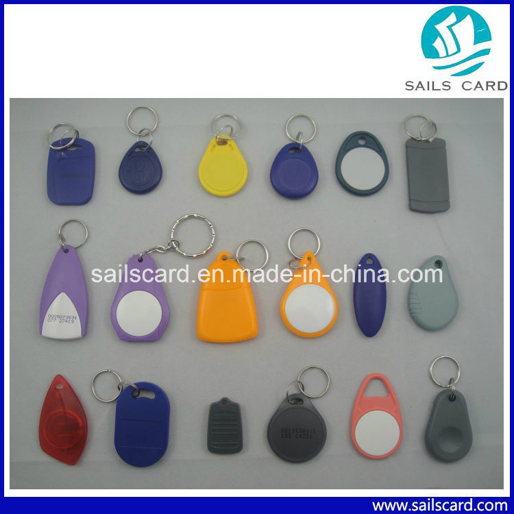 Waterproof RFID Keyfob with Lf/Hf Chips for Access Control