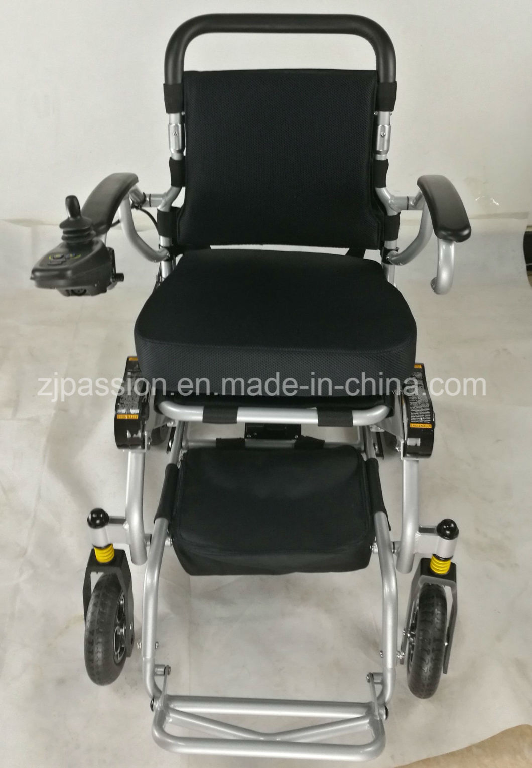 Durable Aluminium Frame Battery Powered Electric Handicapped Wheel Chair